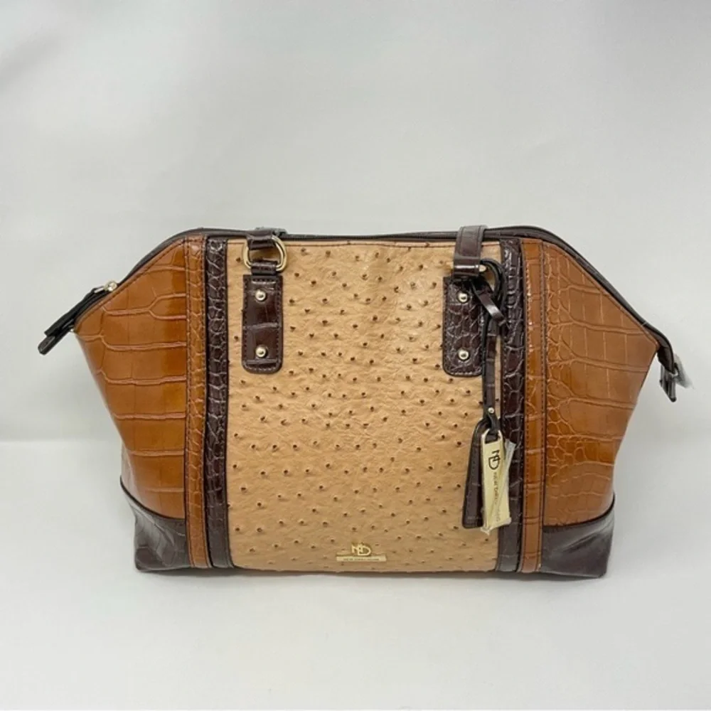 New Direction Shoulder Bag Tan and Brown‎ Color